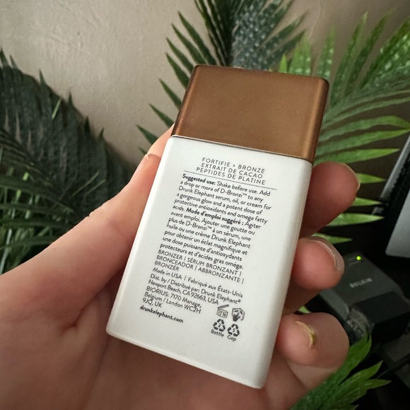 Drunk Elephant Makeup Drunk Elephant D Bronzi Bronzer Sunshine Antipollution Shimmer Drops